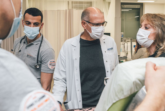 MedAssis Medical Crew in hospital
